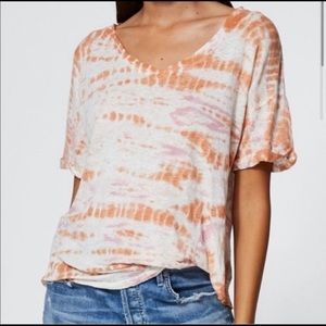 Young, Fabulous and Broke tye dye top